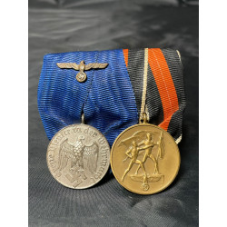 German parade mounted medal...