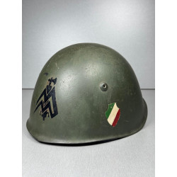 ITALIAN WW2 M33 SD HELMET