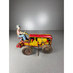 Tin tractor from the 1930s