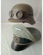 Germany Headgear. collector's items.