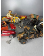 Antique tin toys